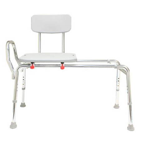 Transfer Bench - Sliding W/Backrest